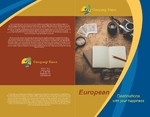 European Travel Half Fold Brochure European Travel Half Fold Brochure