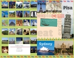 Continental Travel Half Fold Brochure