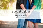 Save the Date Jumbo Postcard