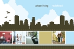 Urban Real Estate Jumbo Postcard