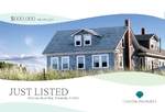 Coastal Real Estate Small Postcard