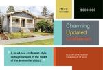 Craftsman Home Small Postcard