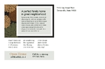 Suburban Real Estate Jumbo Postcard
