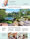 Lakefront Property Flyer