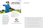 Charity Golf Event Jumbo Postcard