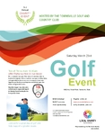 Charity Golf Event Flyer