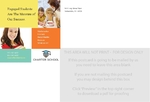 Charter School Small Postcard