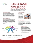 Language Learning Class Flyer
