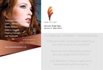 Hair Stylist & Salon Small Postcard