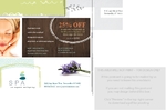 Day Spa Jumbo Postcard