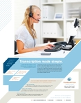 Medical Transcription Flyer