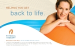 Physical Therapist Small Postcard