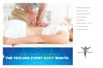 Reflexology & Massage Jumbo Postcard Reflexology & Massage Jumbo Postcard