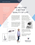 Home Medical Equipment Sell Sheet