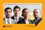Staffing & Recruitment Agency Small Postcard