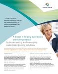 Business Training Sell Sheet