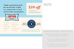 Laundry Services Jumbo Postcard