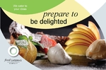 Food Catering Jumbo Postcard