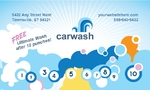 Car Wash Business Card Car Wash Business Card