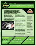 Oil Change Sell Sheet