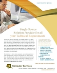 Computer Support Services Flyer