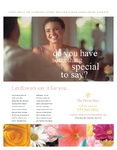 Florist Shop Flyer