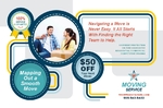 Moving Service Jumbo Postcard