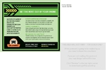 Oil Change Jumbo Postcard