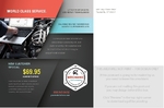 Auto Mechanic Jumbo Postcard