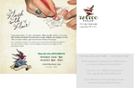 Tattoo Artist Jumbo Postcard
