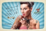 Tattoo Artist Small Postcard