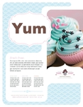 Cake Shop & Bakery Flyer