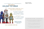 Holiday Toy Drive Fundraiser Jumbo Postcard