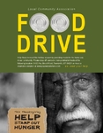 Holiday Food Drive Fundraiser Flyer