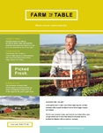 Organic Food Sell Sheet Organic Food Sell Sheet