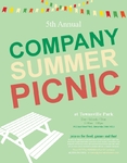 Company Summer Picnic Flyer
