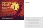 Haunted House Jumbo Postcard