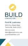 Contractor Business Card Contractor Business Card