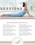 Pilates & Yoga Class Flyer