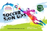Youth Soccer Jumbo Postcard