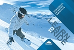 Ski & Snowboard Instructor Small Postcard