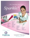 House Cleaning & Maid Services Flyer