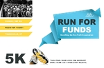 Charity Run Jumbo Postcard