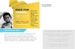 Charity Run Jumbo Postcard