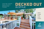 Decks & Fencing Jumbo Postcard