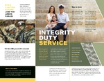 Military Tri Fold Brochure