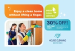 Cleaning Services Small Postcard