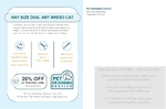 Pet Grooming Service Jumbo Postcard