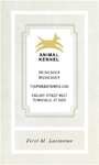 Pet Hotel & Spa Business Card Pet Hotel & Spa Business Card