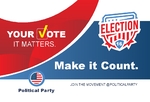 Election Small Postcard Election Small Postcard